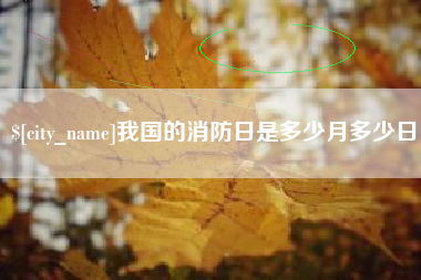 锡林郭勒盟我国的消防日是多少月多少日