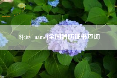 锡林郭勒盟全国消防证书查询