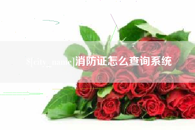 锡林郭勒盟消防证怎么查询系统