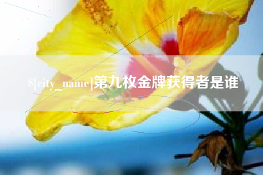 锡林郭勒盟第九枚金牌获得者是谁