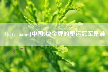 锡林郭勒盟中国9块金牌的奥运冠军是谁