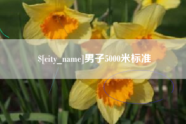 锡林郭勒盟男子5000米标准
