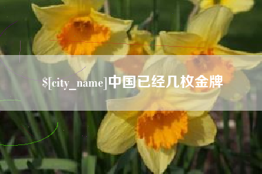 锡林郭勒盟中国已经几枚金牌