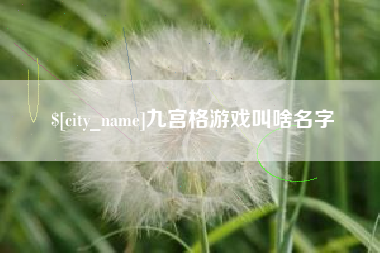 锡林郭勒盟九宫格游戏叫啥名字