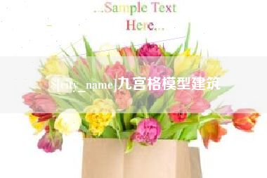 锡林郭勒盟九宫格模型建筑