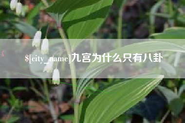 锡林郭勒盟九宫为什么只有八卦