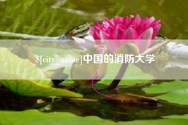 锡林郭勒盟中国的消防大学
