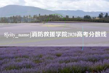 锡林郭勒盟消防救援学院2020高考分数线