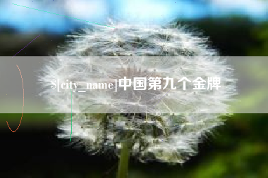 锡林郭勒盟中国第九个金牌