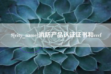 锡林郭勒盟消防产品认证证书和cccf