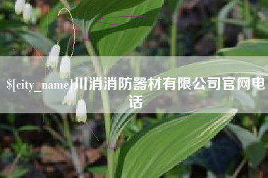锡林郭勒盟川消消防器材有限公司官网电话
