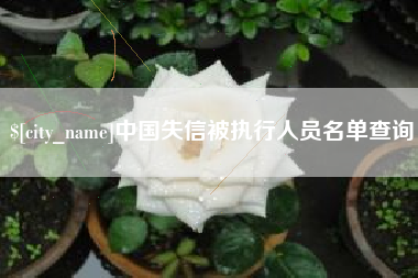锡林郭勒盟中国失信被执行人员名单查询