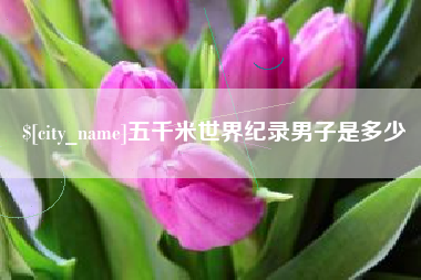 锡林郭勒盟五千米世界纪录男子是多少