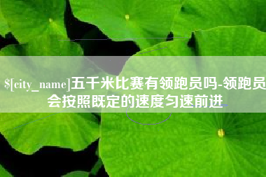 锡林郭勒盟五千米比赛有领跑员吗-领跑员会按照既定的速度匀速前进