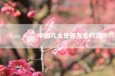 锡林郭勒盟中国九金是哪九金的简称