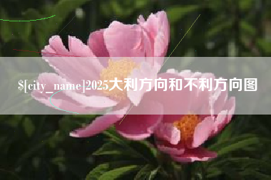锡林郭勒盟2025大利方向和不利方向图