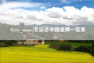 锡林郭勒盟冬运会中国金牌一览表