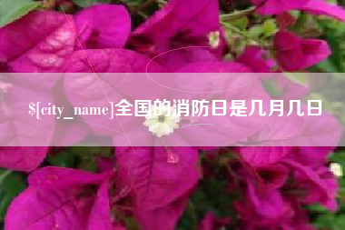 锡林郭勒盟全国的消防日是几月几日