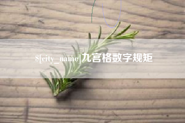 锡林郭勒盟九宫格数字规矩