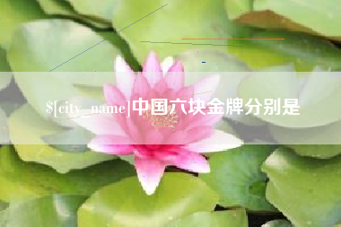 锡林郭勒盟中国六块金牌分别是